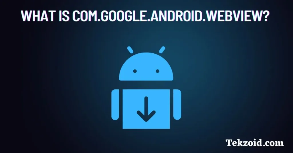 What is com.google.android.webview