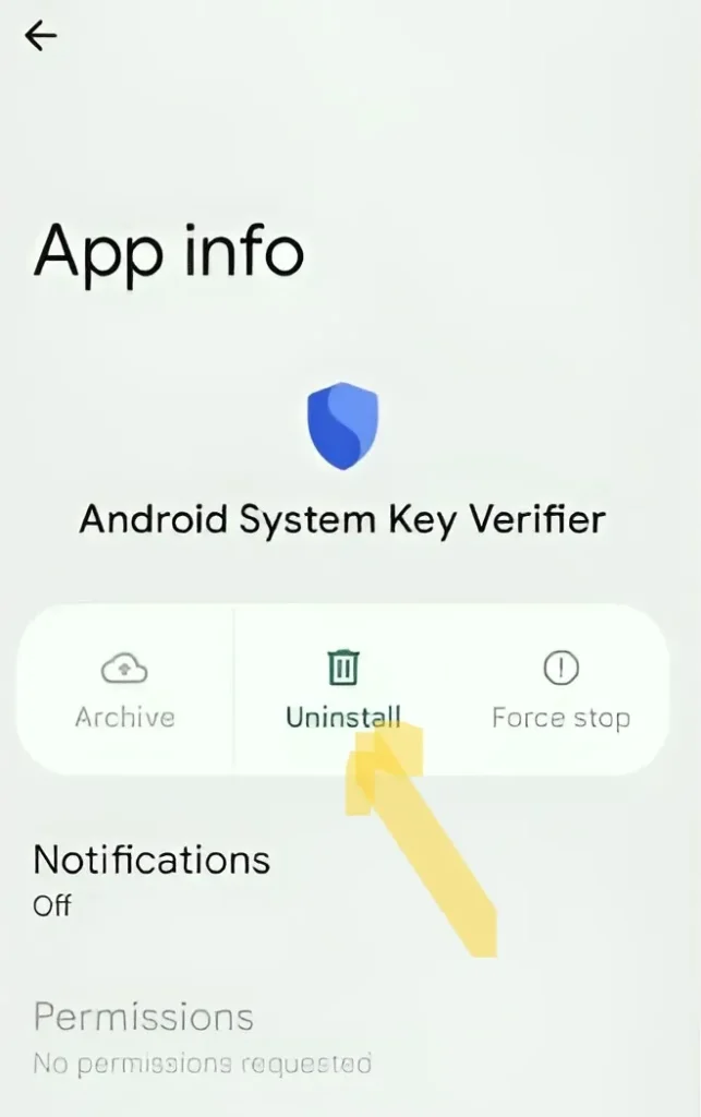 Android System Key Verifier