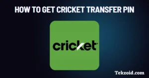 How to Get Cricket Transfer Pin