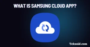 What is Samsung Cloud App