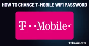 How to Change T-Mobile WiFi Password