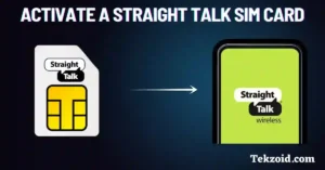 Activate a Straight Talk SIM Card