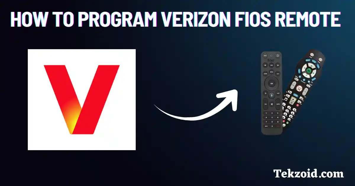 How to Program Verizon Fios Remote to TV
